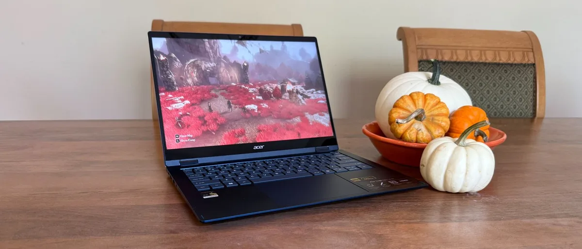 Acer Swift Spin 14 AI is attractive, powerful with a great battery... and a bit pricey