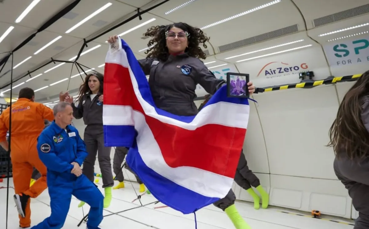 Costarricense llevó semillas de tacaco, cas y pejibaye a un vuelo de microgravedad en Francia