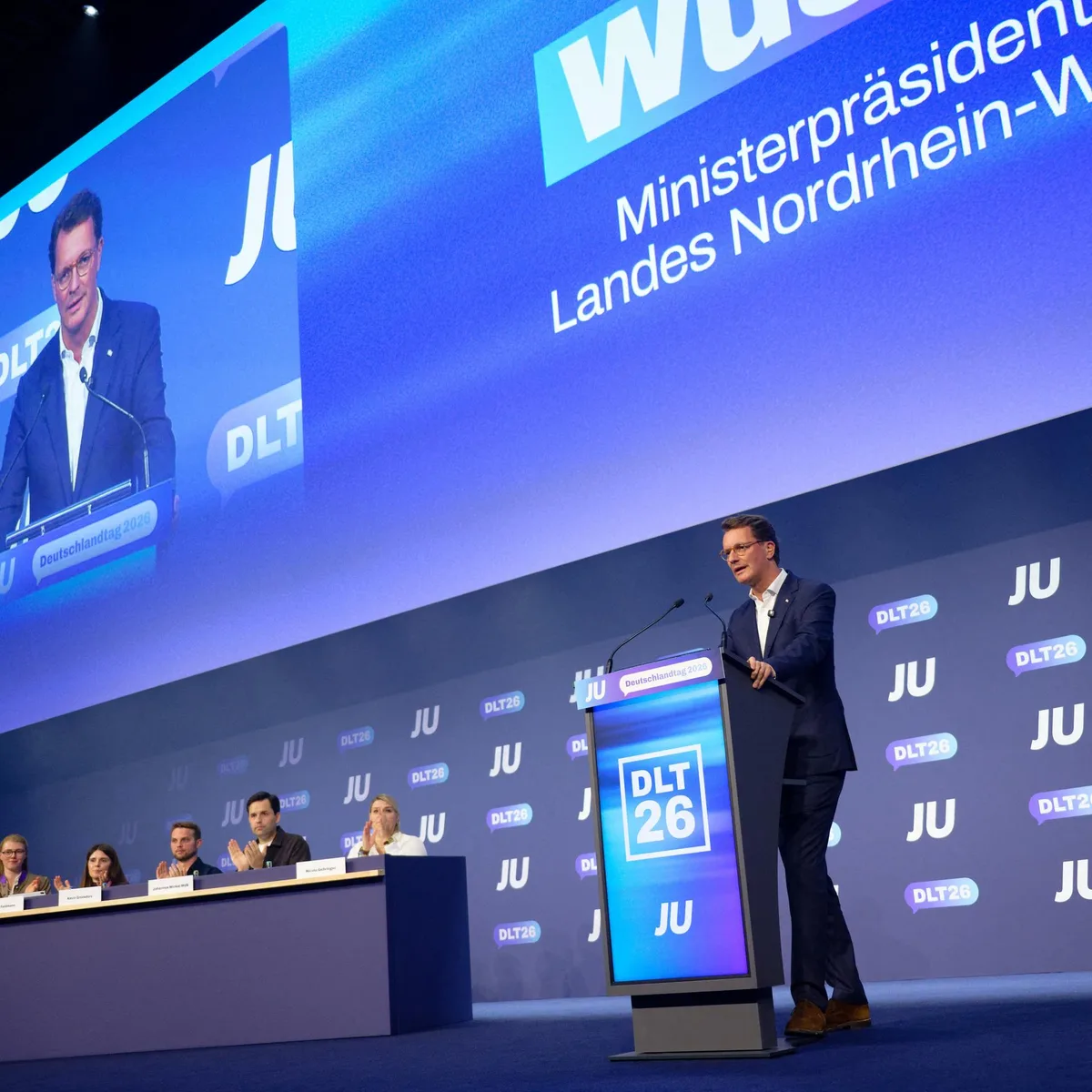 "Deutschlandtag" der Jungen Union - Wüst warnt vor Linken und AfD