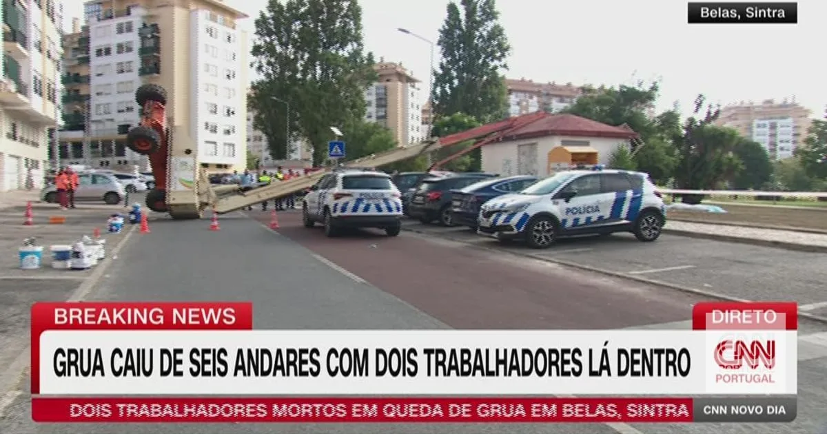 Primeiro "um estrondo" e depois silêncio: "É chocante ver um cenário destes"