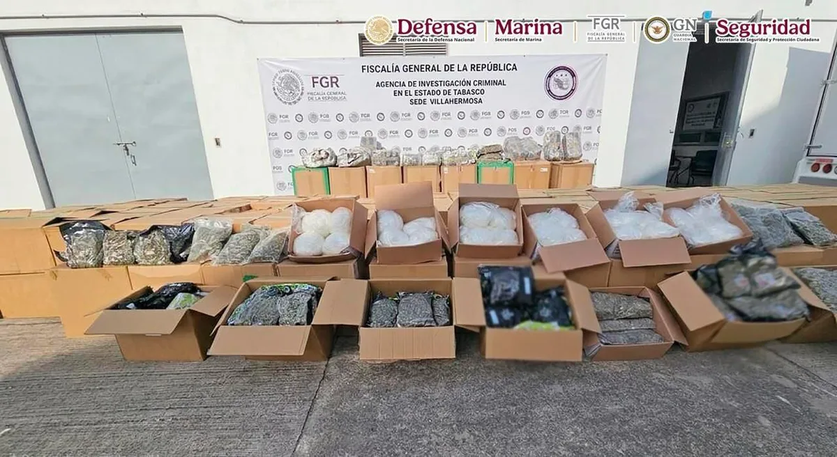 ‘Dulcito de coco’: Decomisan casi 2 toneladas de drogas en paquetes camuflados de golosinas