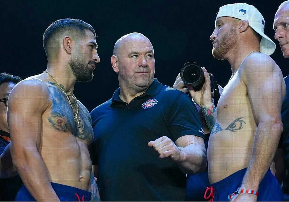 Justin Gaethje acepta la revancha con Topuria