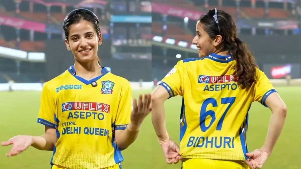 Who is Medhavi Bidhuri? Delhi women's cricketer goes viral for her celebration