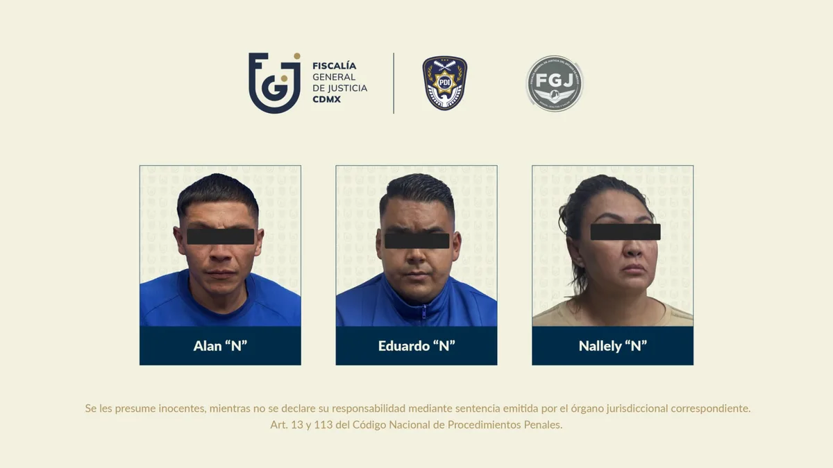 Vinculan a proceso a una mujer y dos hombres por dos robos a casa en la Ciudad de México