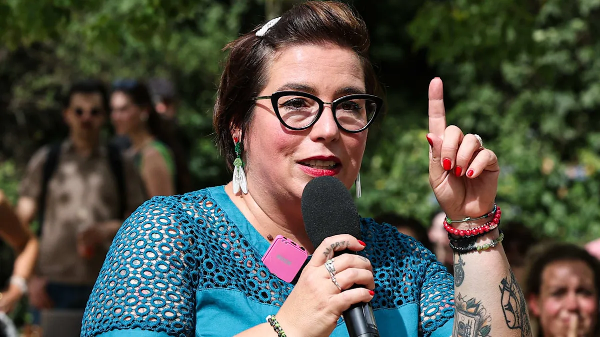 Es geht um ihren Ehemann - Neonazi-Ärger für Grünen-Spitzenkandidatin