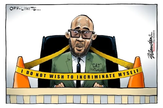 CARTOON | Matlala tries ‘off-limits’