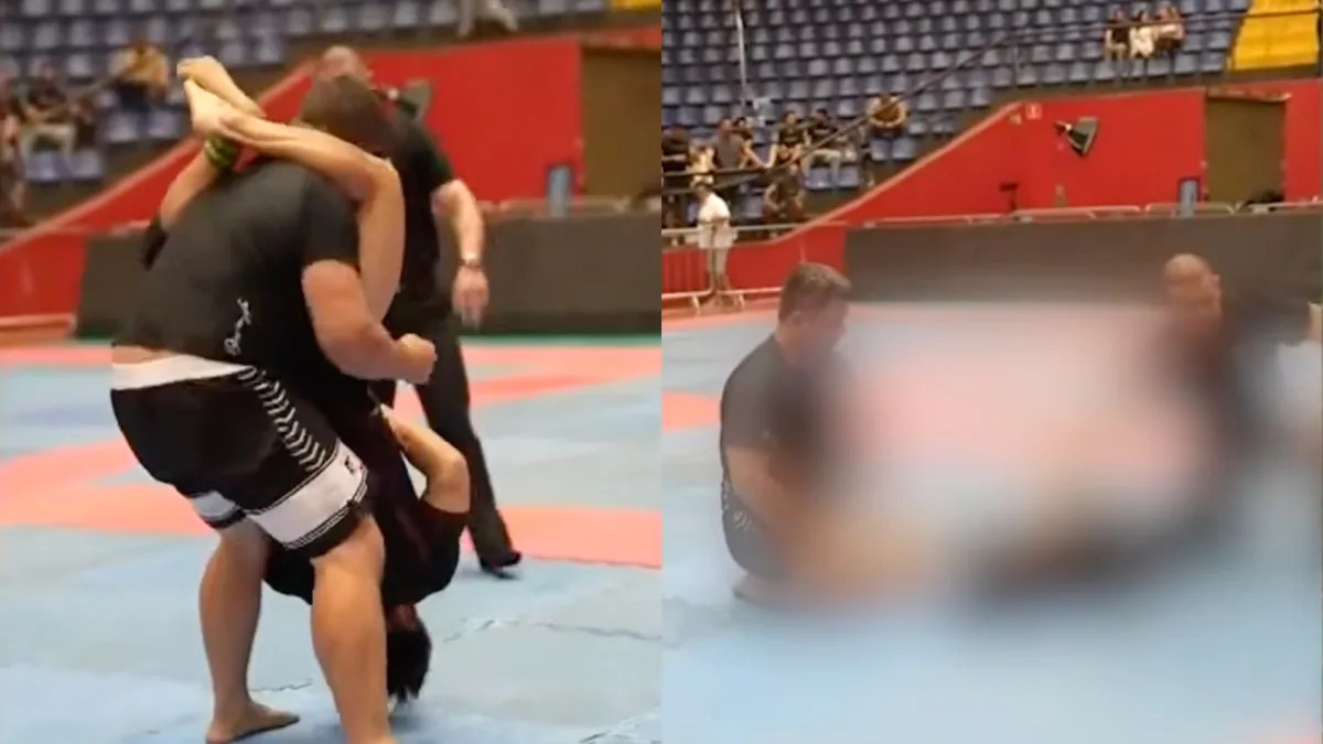 Lutador de jiu-jitsu responsável por golpe ilegal que deixou atleta sem movimentos no PR se manifesta após vídeo vazado; assista Lutador de jiu-jitsu responsável por golpe ilegal que deixou atleta sem movimentos no PR se manifesta após vídeo vazado; assista