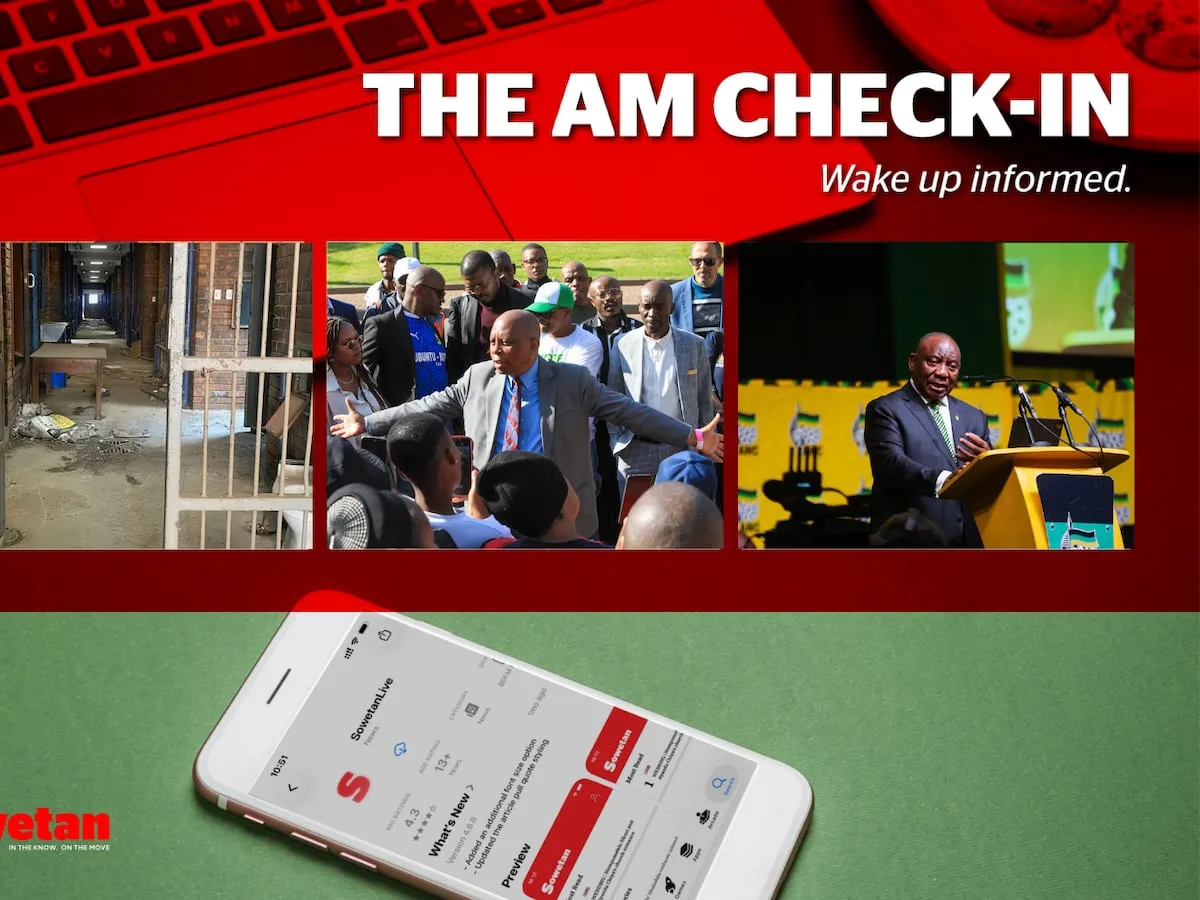 The AM Check-in | Broken cells, vehicle shortages hamper Protea Glen police work