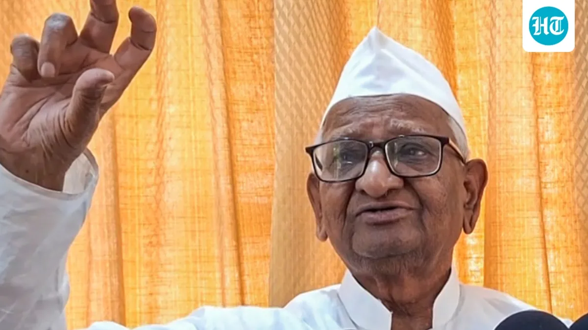 Anna Hazare admitted to Mumbai hospital's ICU with acute dehydration, kidney issue