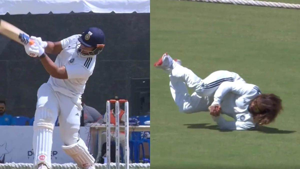 Watch: Rajat Patidar Produces Screamer To End Vaibhav Sooryavanshi's Onslaught In Duleep Trophy Semi-Final