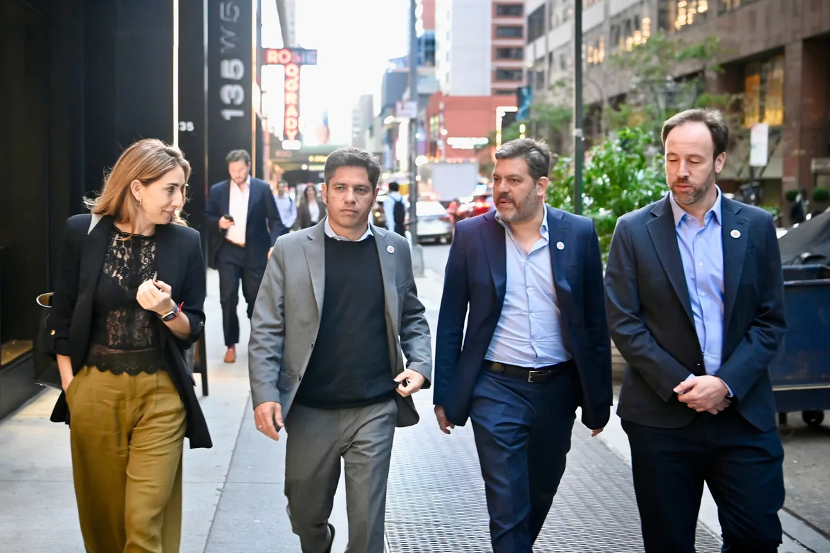 Kicillof abrió su gira en EEUU: se juntó con fondos de inversión para dar una señal a Wall Street