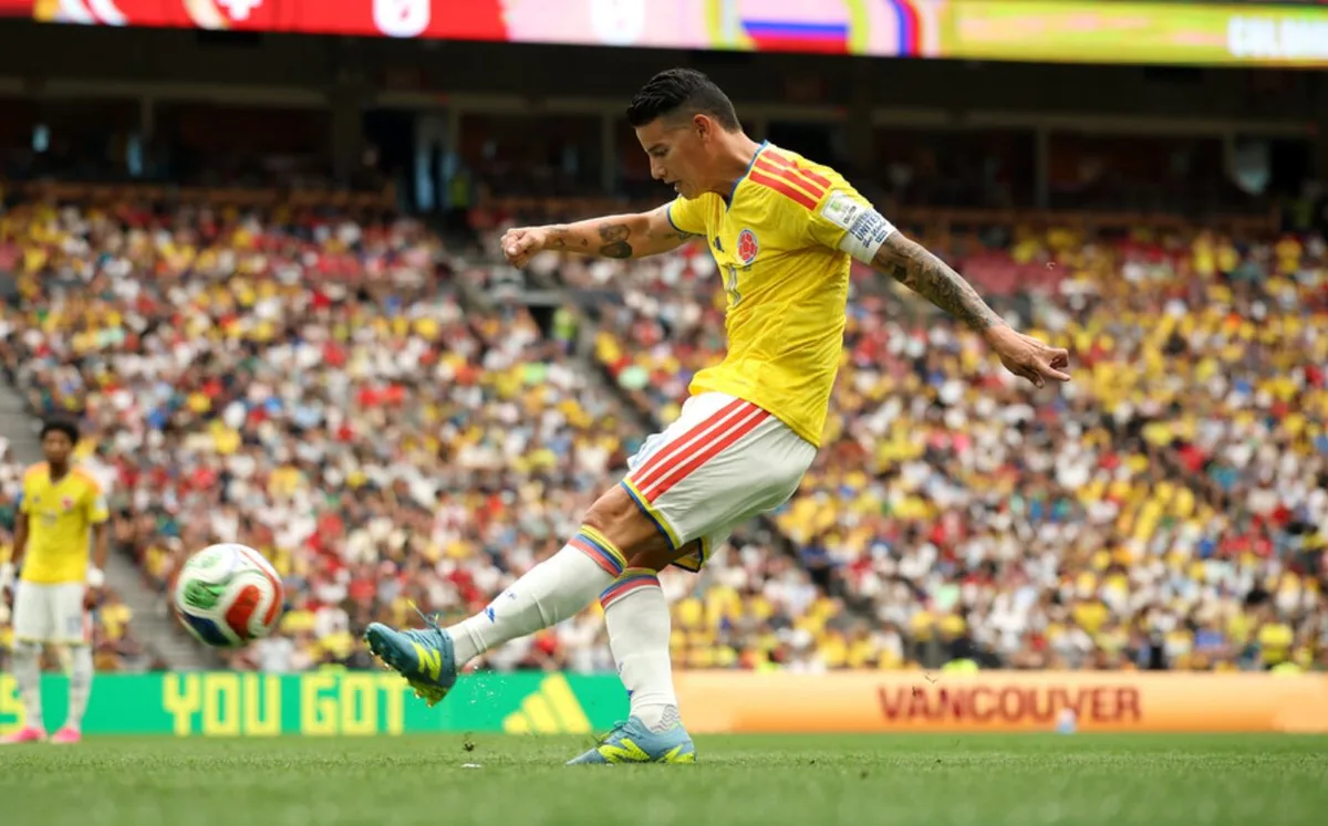 La selección Colombia anunció sus partidos amistosos de la próxima fecha FIFA y ya hay polémica por la presencia de James Rodríguez en los carteles de promoción