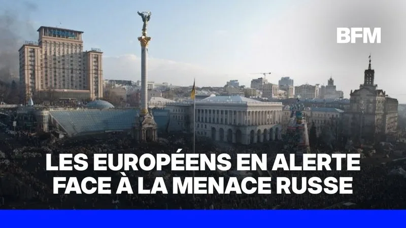Guerre en Ukraine: les Européens en alerte face à la menace russe
