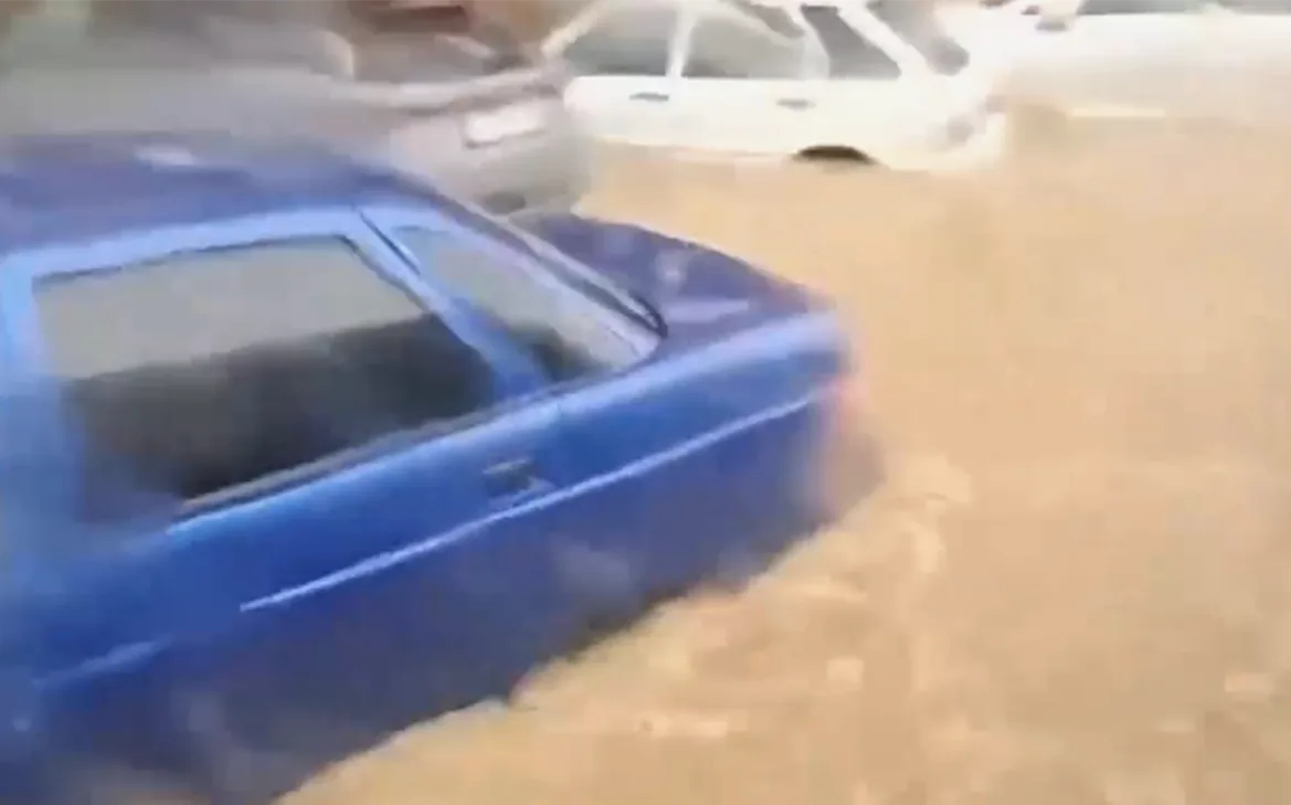 Сочи накрыл сильный ливень. Видео