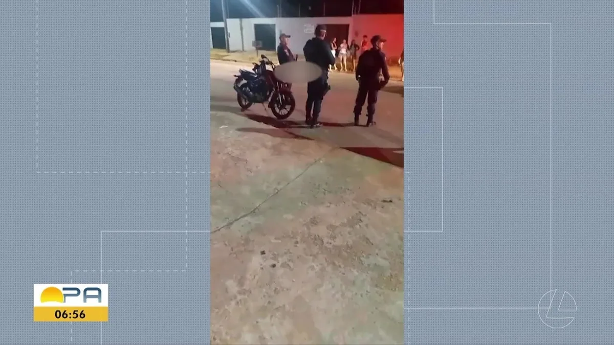 Motociclista morre após atropelar pedestre e cair de moto em Paragominas, no Pará