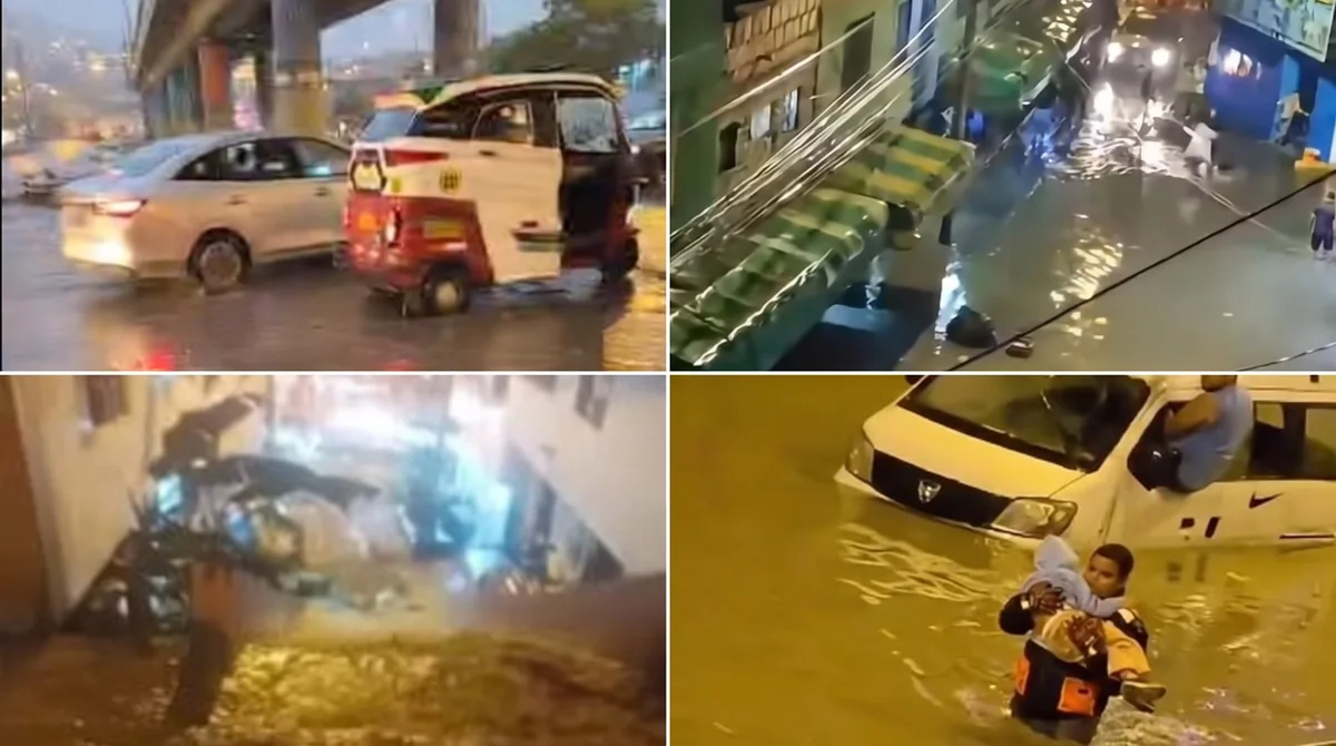 Lluvia intensa golpea el sur de Lima y provoca aniegos en VES, VMT, Chorrillos y San Juan de Miraflores
