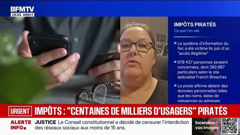 Plateforme des impôts piratée: "On avait largement alerté sur les risques", déclare la CGT Finance publiques