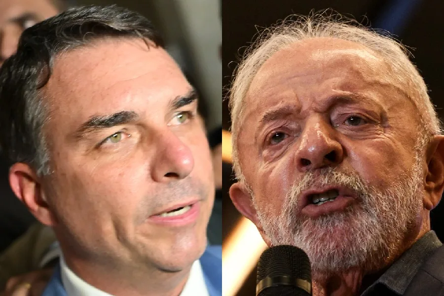 Vox Brasil: Flávio assume a liderança numérica contra Lula em simulação de 2º turno