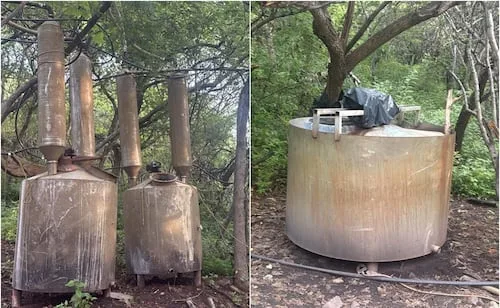 Desmantelan narcolaboratorio en Acámbaro, Guanajuato; aseguran más de 3 toneladas de sustancias