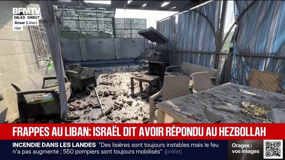 Frappes au Liban: Israël affirme avoir ciblé une infrastructure du Hezbollah en réponse à une "attaque" contre ses soldats