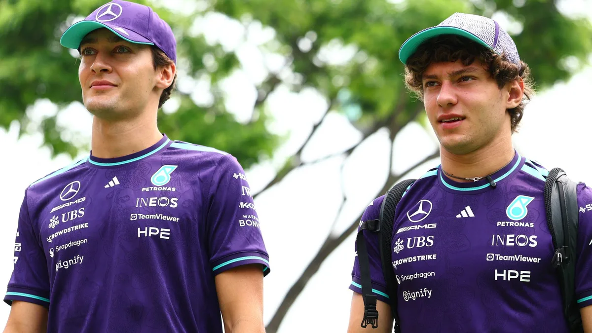 Russell, Antonelli to race with different specs amid Mercedes upgrade concern