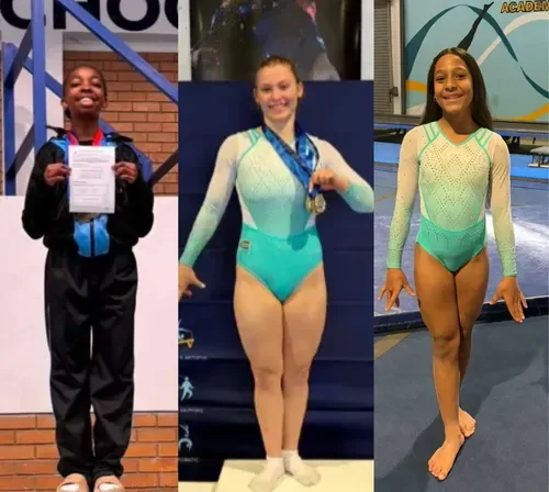 Three young gymnasts to represent South Africa at the Pharaohs Cup