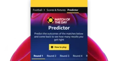 Play BBC Sport's new Match of the Day Predictor game