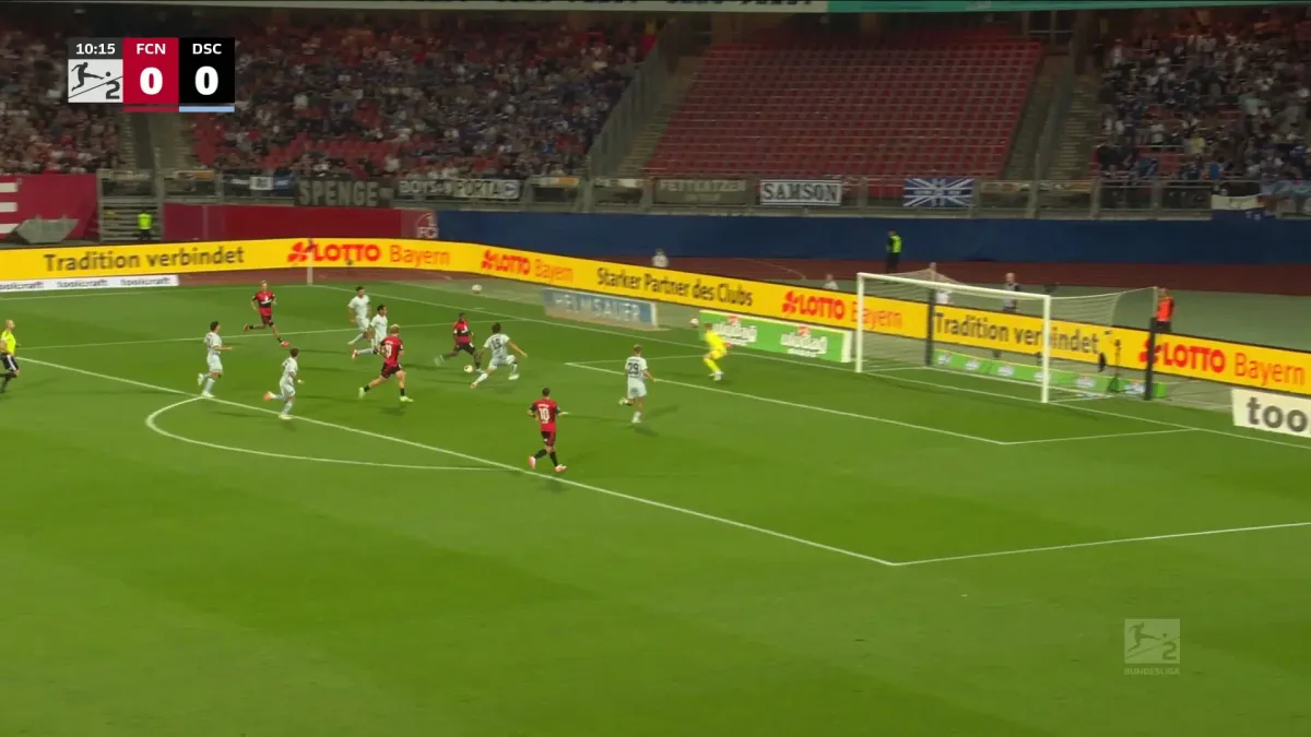 Melhores momentos: Nurnberg 4 x 1 Bielefeld pela Segunda Divisão da Bundesliga