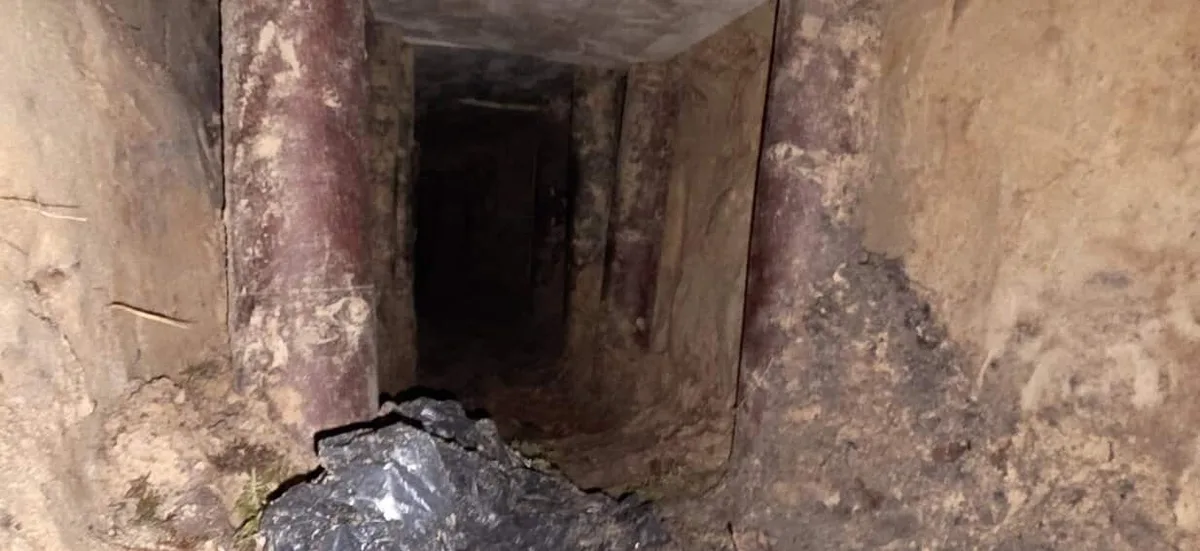 Questions were mounting at the border. Then they found a tunnel