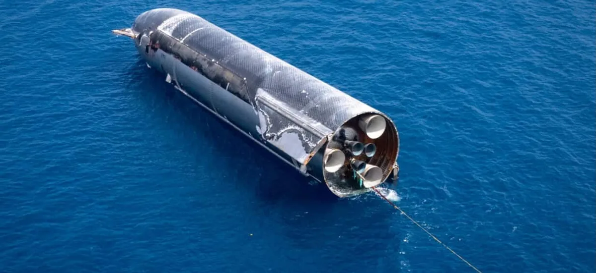 Why a 52-metre SpaceX rocket ended up off the coast of Christmas Island