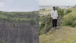 Maharashtra teen jumps off cliff, parents fall to death trying to save him