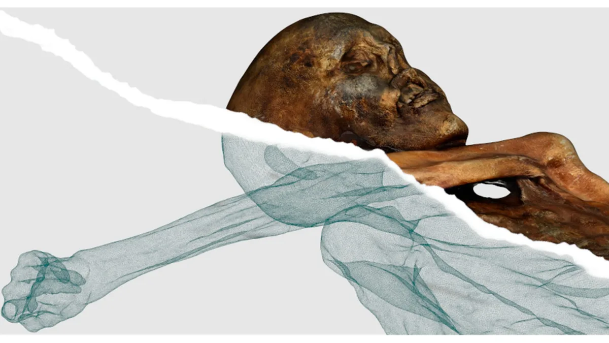 Brasileiro ajuda a criar 'gêmeo digital' de Ötzi, a famosa múmia do Homem de Gelo