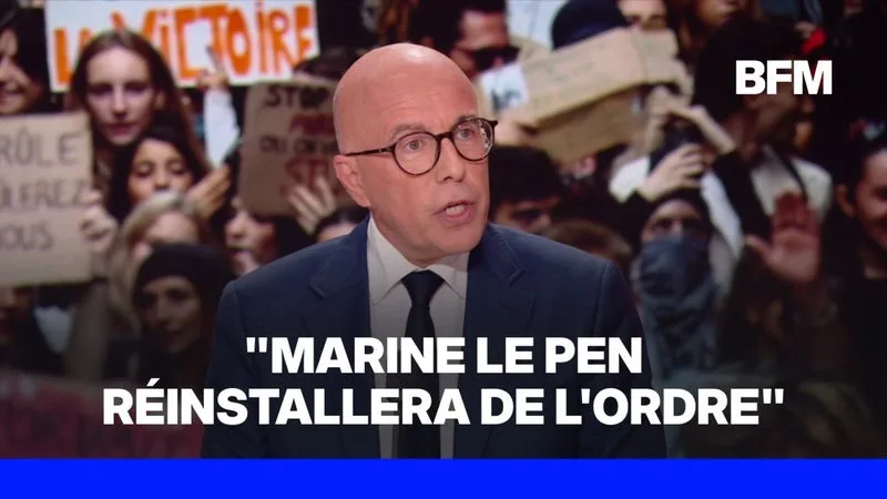 Présidentielle: Éric Ciotti affirme que "l'élection de Marine Le Pen réinstallera de l'ordre"
