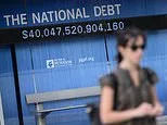 Borrowing costs spike as US national debt hits $40trillion: Fresh jitters on bond markets despite Trump intervention