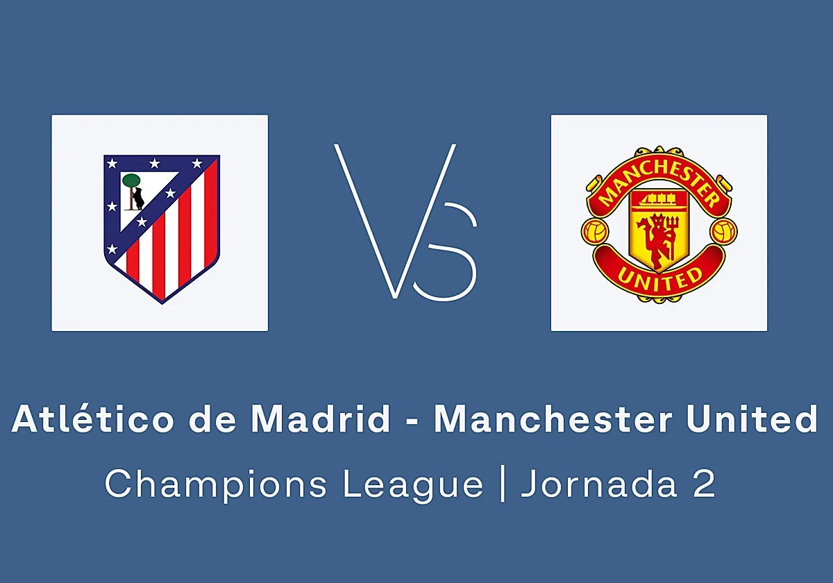 Estadísticas del Atlético de Madrid - Manchester United de la Champions League