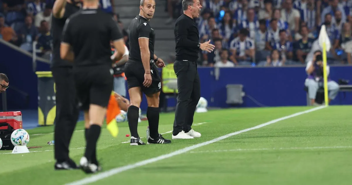 Marco Silva 'responde' a Farioli: «Aqui consegue-se condicionar árbitros»