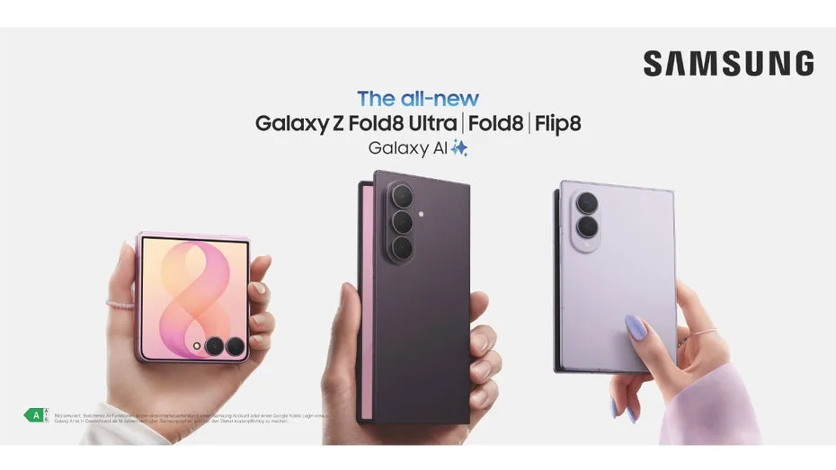 Samsung Galaxy Z Fold8 Ultra, Galaxy Z Fold8 und Galaxy Z Flip8: Welches Foldable passt zu dir?