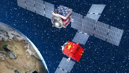 Chinesischer Spionagesatellit verfolgt Inmarsat-Satelliten im All