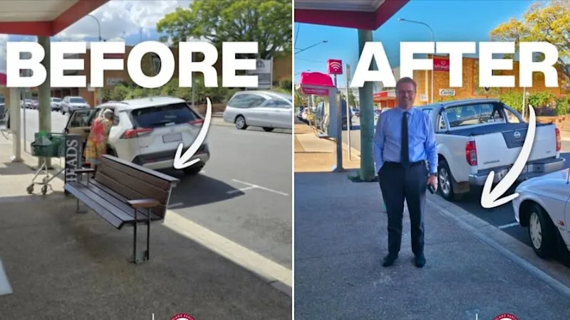 ‘I will not give up’: Backbencher gets community’s back up over bench removal
