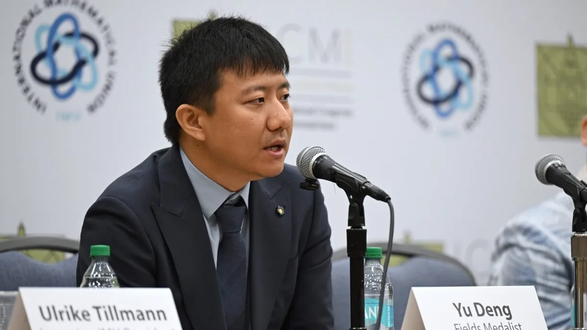 I’ll write romance novels if AI solves all maths problems, Chinese Fields winner jokes