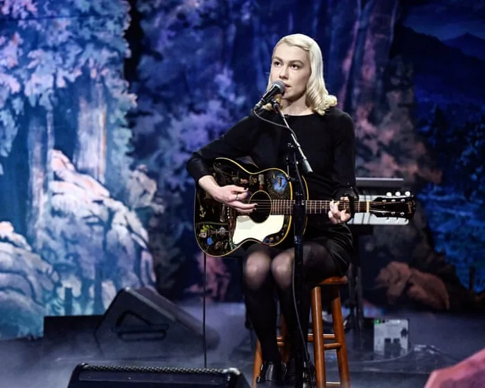 Phoebe Bridgers review – high priestess of ambiguity turns grief Technicolor in intimate church show