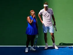 Aus bei US Open: Zverev scheitert auch mit neuer Partnerin früh im Mixed-Doppel