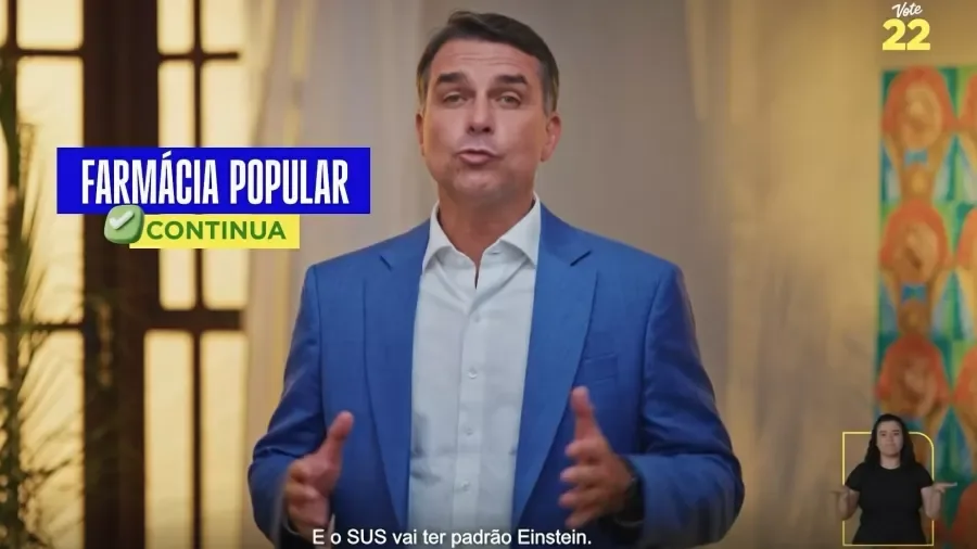 EBC nega participação em falha de áudio na propaganda eleitoral de Flávio Bolsonaro
