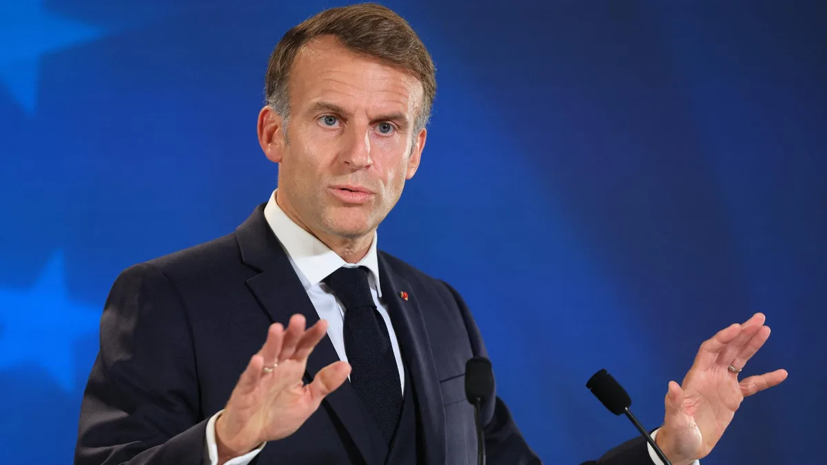 L’appel d’Emmanuel Macron à la veille des manifestations du 17 octobre