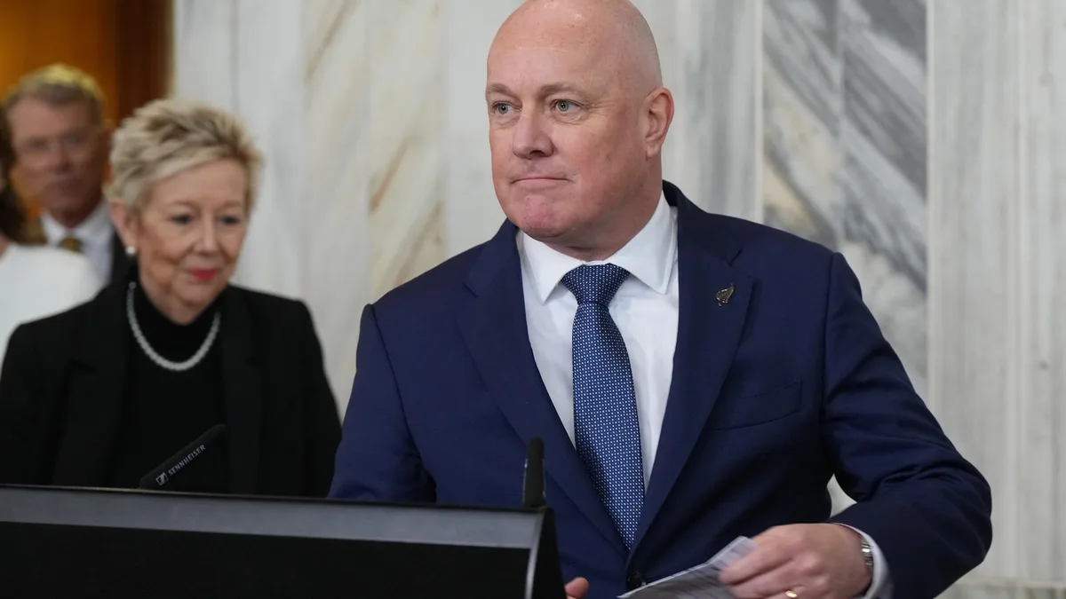 Luxon survives another leadership vote months before New Zealand's election