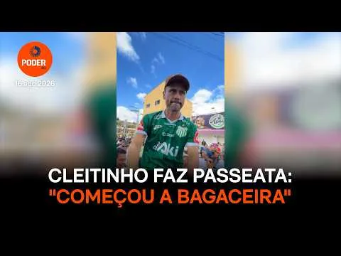 Cleitinho Azevedo faz caminhada em Divinópolis em 1º ato de campanha