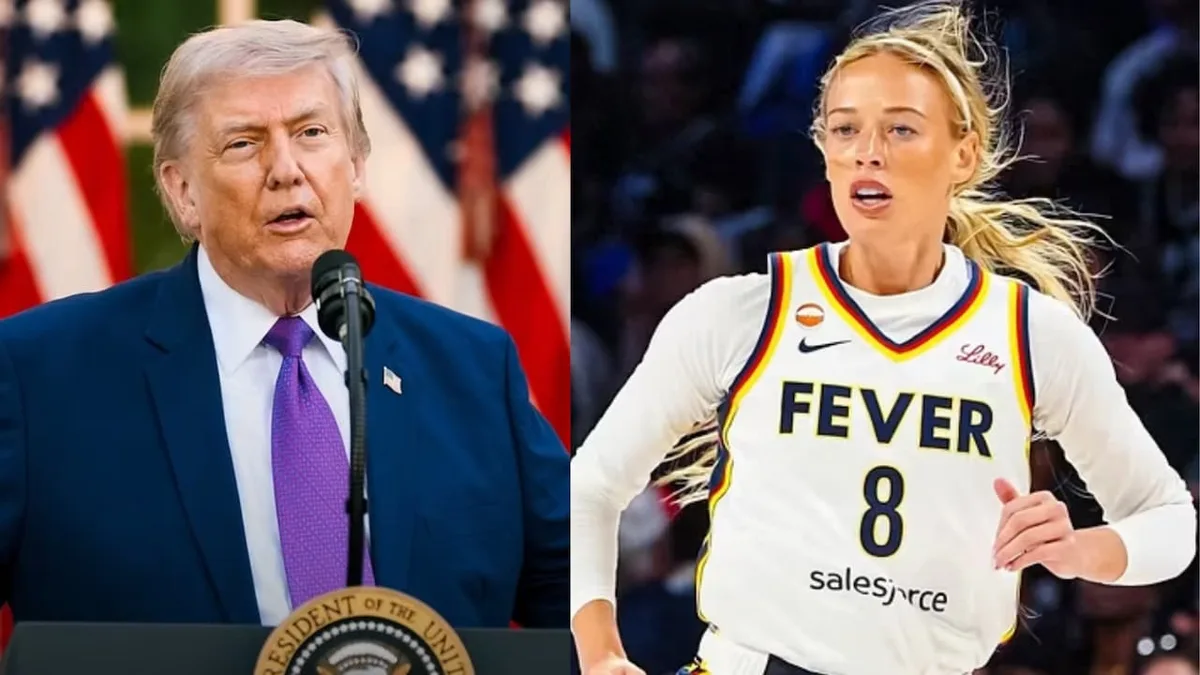 Donald Trump’s Sophie Cunningham Post Divides WNBA Fans After Ohio Rally Remarks