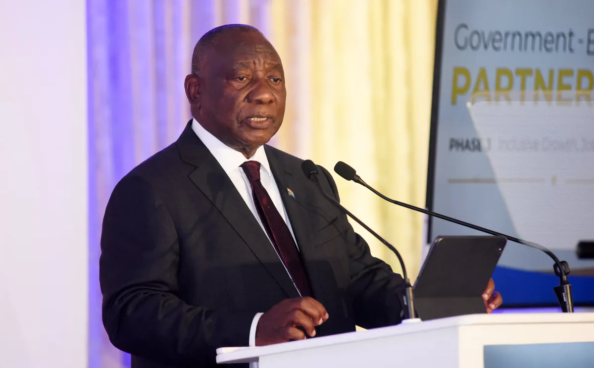 Ramaphosa says rocketing energy costs are hurting families, hobbling businesses