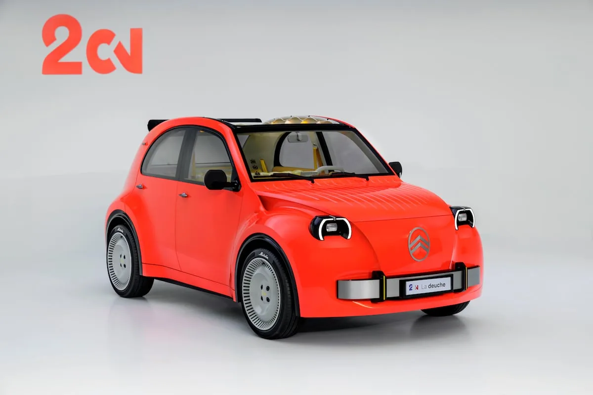 Citroën unveils electric 2 CV Concept at Paris Motor Show