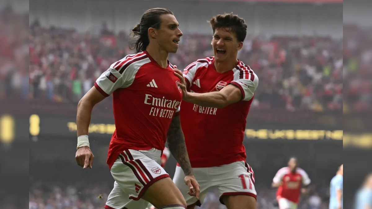 Riccardo Calafiori Breaks 118-Year Community Shield Record In Arsenal vs Manchester City Clash